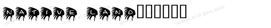 Native Land字体转换